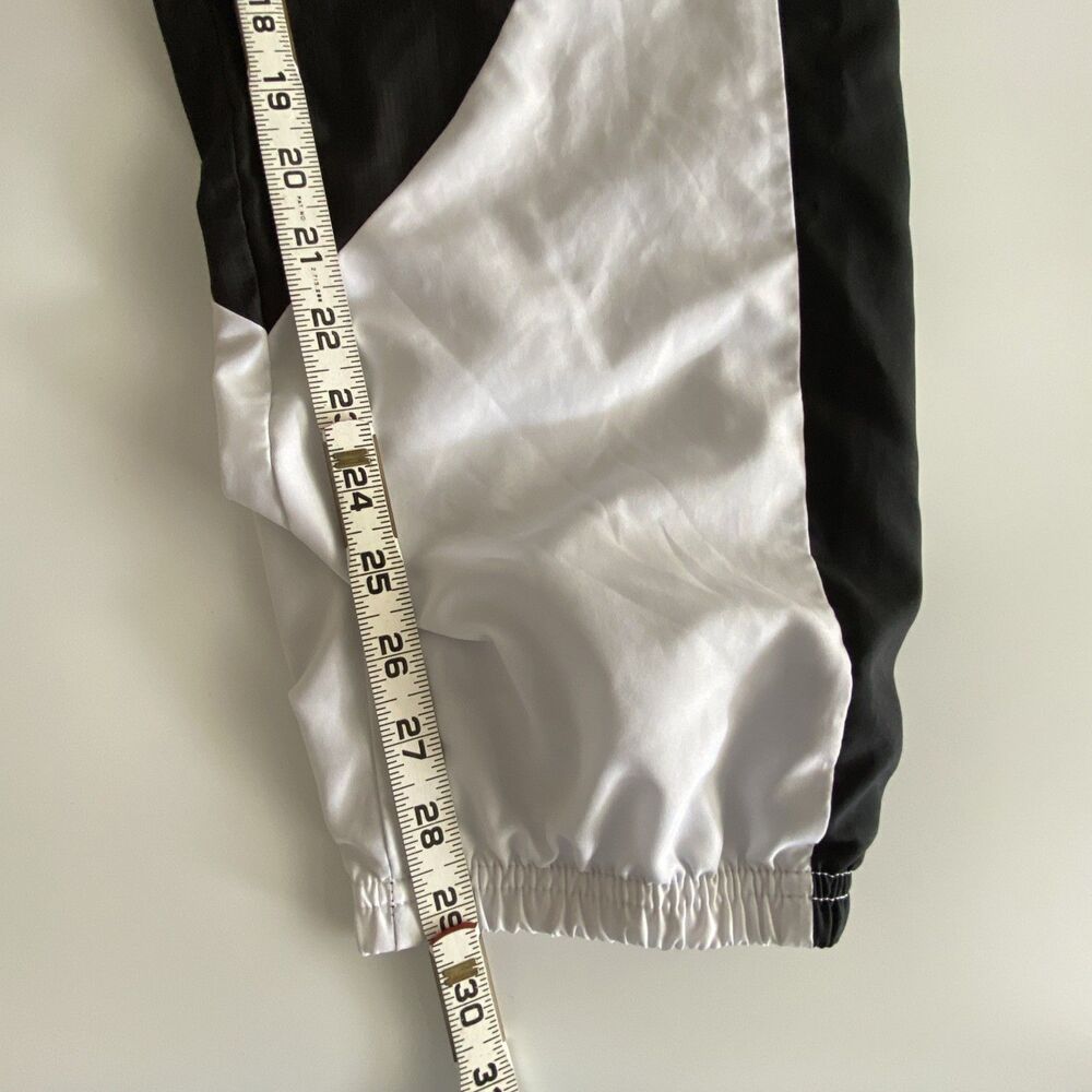Nike Force Men's Medium Athletic Track Pants Black White Lined FB6966-010 - Picture 11 of 14